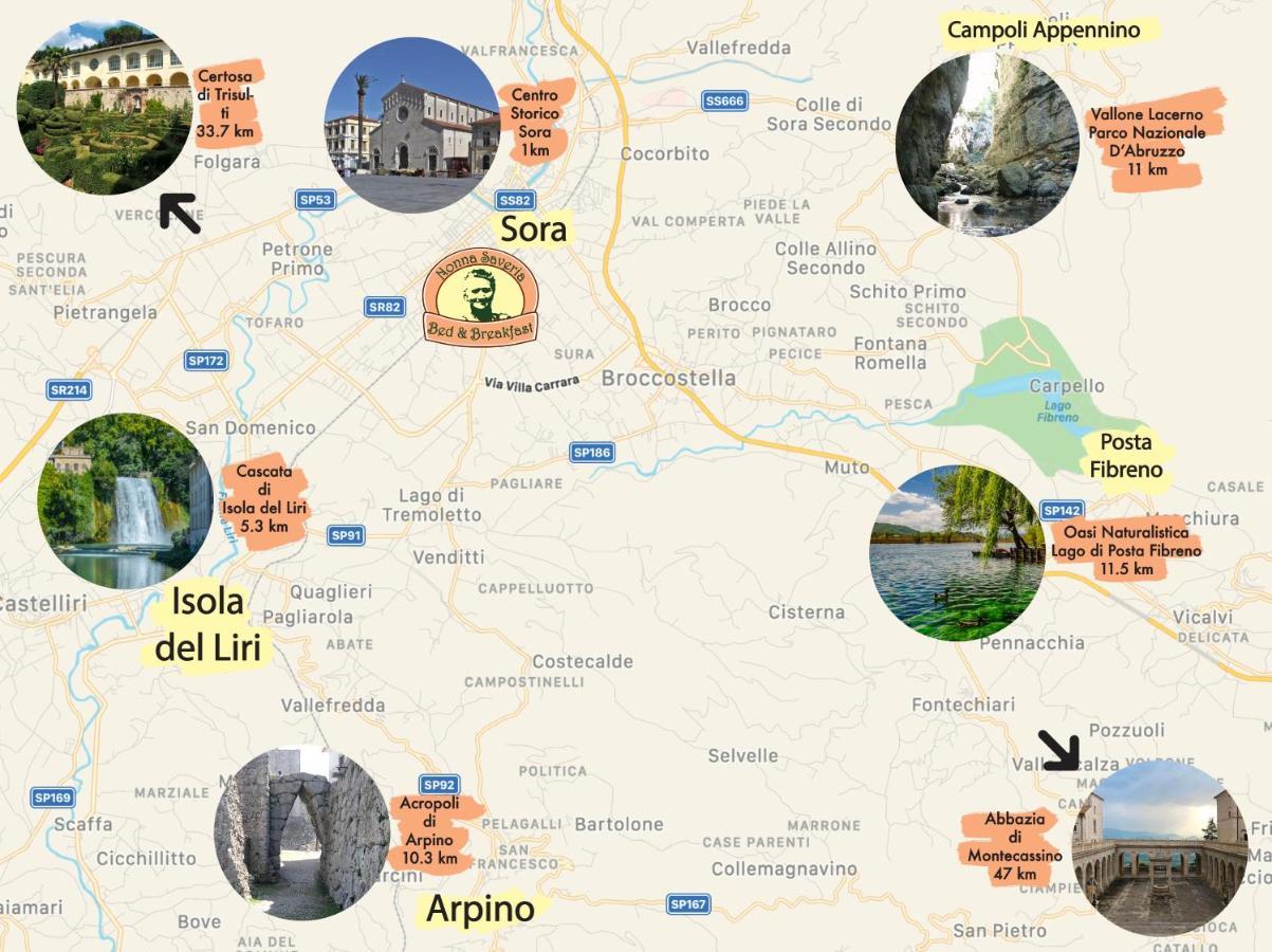 Residenza Nonna Saveria Sora Bagian luar foto